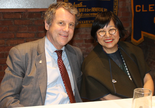 US Senator Sherrod Brown and Margaret W. Wong