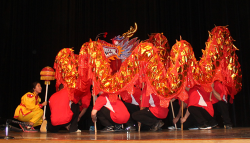 OCA Dragon Dance Club at Cleveland Museum of Natural History.