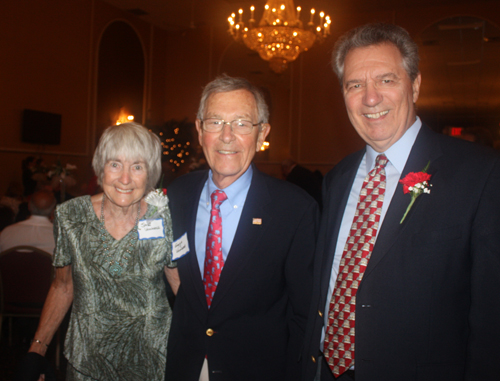 Janet and Senator George Voinovich with Judge Perk Jr.