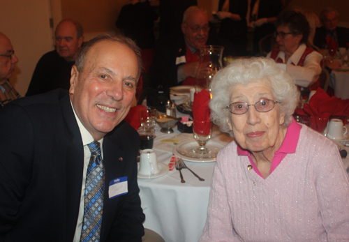Seven Hills Councilman Michael Barth and his  Mother (94) Louise