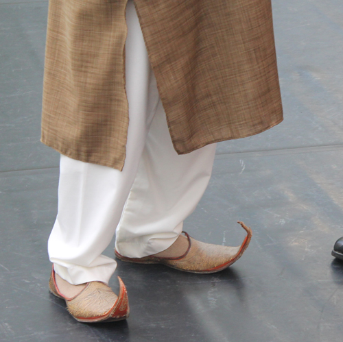 Paramjit Singh Indian shoes