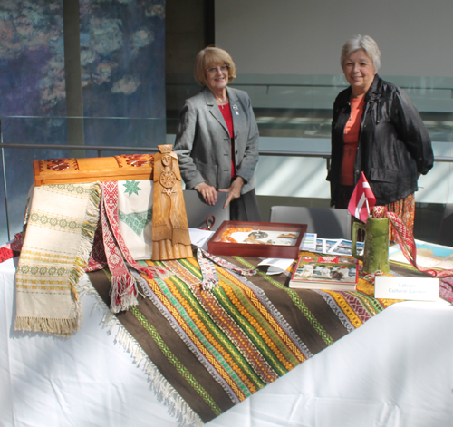 Latvian Cultural Garden Table