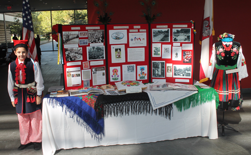 Polish Cultural Garden Table