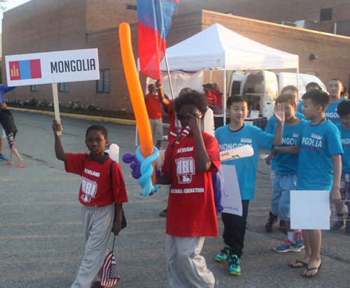 Team from Mongolia at Continental Cup in Cleveland