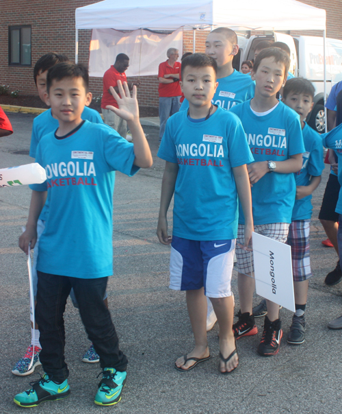 Team from Mongolia at Continental Cup in Cleveland