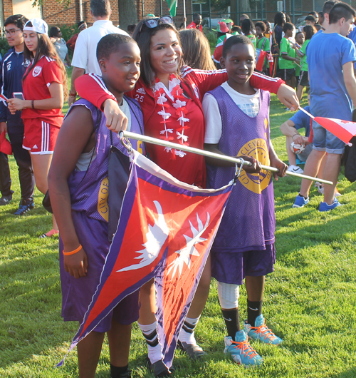 Posing at the 2015 Continental Cup