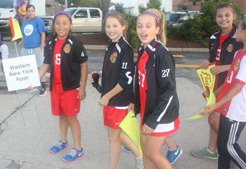 Young athletes Posing at the 2015 Continental Cup