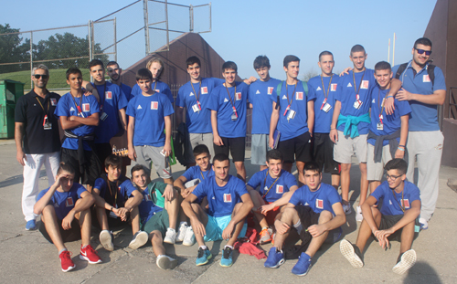 Young athletes Posing at the 2015 Continental Cup