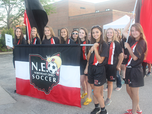 Young athletes Posing at the 2015 Continental Cup