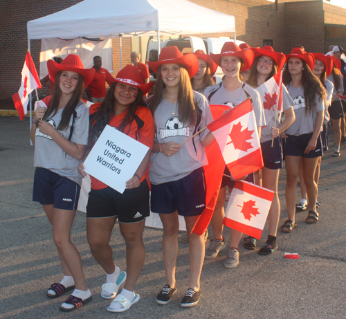 Young athletes Posing at the 2015 Continental Cup