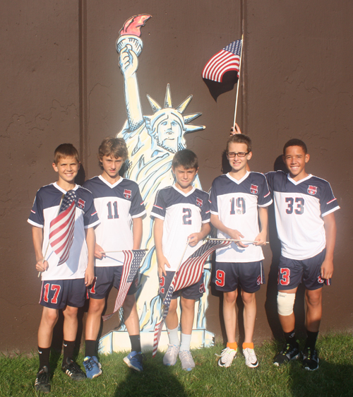 Young athletes Posing at the 2015 Continental Cup