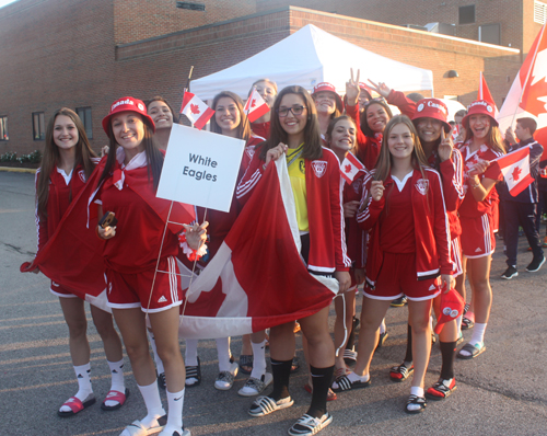 Young athletes Posing at the 2015 Continental Cup