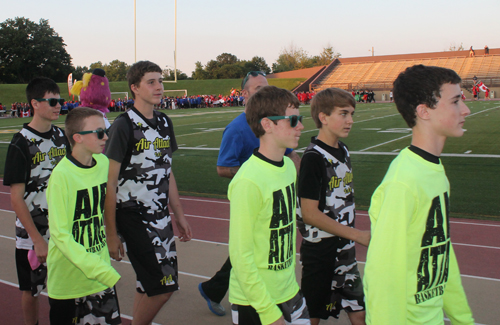 Parade of Athletes at the opening ceremony of the 2015 Continental Cup in Cleveland Ohio