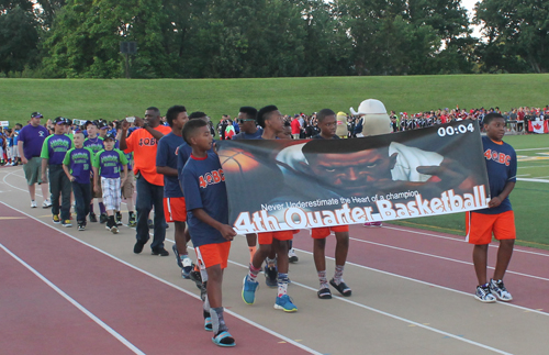 Parade of Athletes at the opening ceremony of the 2015 Continental Cup in Cleveland Ohio