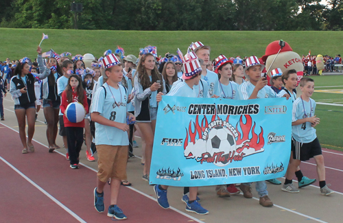 Parade of Athletes at the opening ceremony of the 2015 Continental Cup in Cleveland Ohio