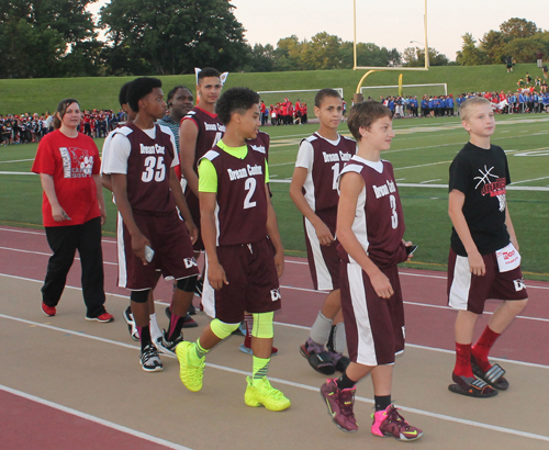 Parade of Athletes at the opening ceremony of the 2015 Continental Cup in Cleveland Ohio