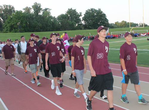 Parade of Athletes at the opening ceremony of the 2015 Continental Cup in Cleveland Ohio