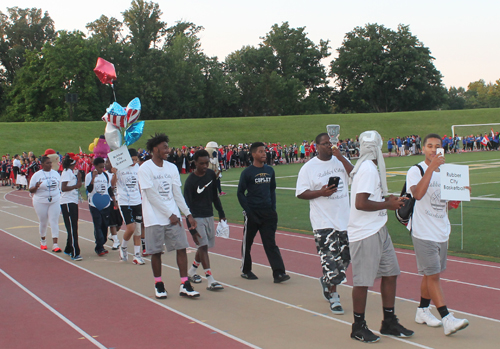 Parade of Athletes at the opening ceremony of the 2015 Continental Cup in Cleveland Ohio