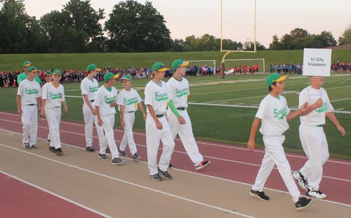 Parade of Athletes at the opening ceremony of the 2015 Continental Cup in Cleveland Ohio