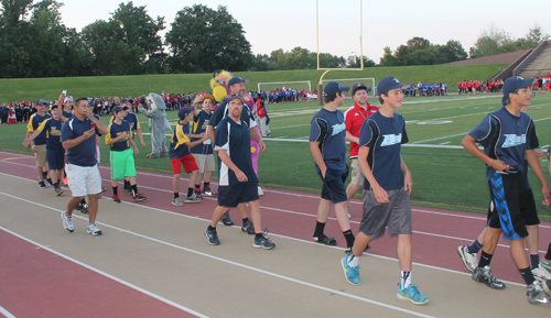 Parade of Athletes at the opening ceremony of the 2015 Continental Cup in Cleveland Ohio