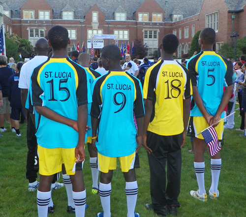 St Lucia athletes