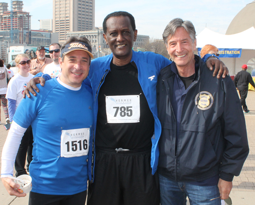 Matt Zone, Aklilu Demessie and Jim Craciun