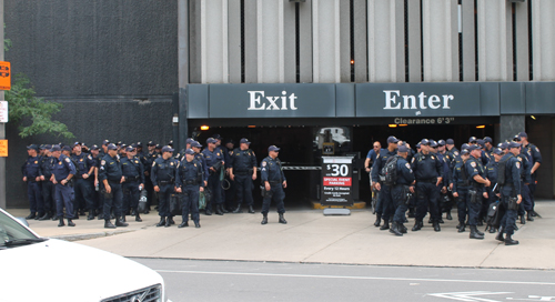 Police at the RNC