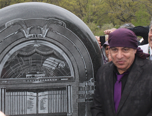 Little Steven Van Zandt with new Alan Freed memorial