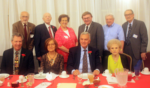 Cleveland International Hall of Fame inductees at the event