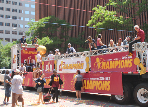 Cleveland Cavaliers Championship truck