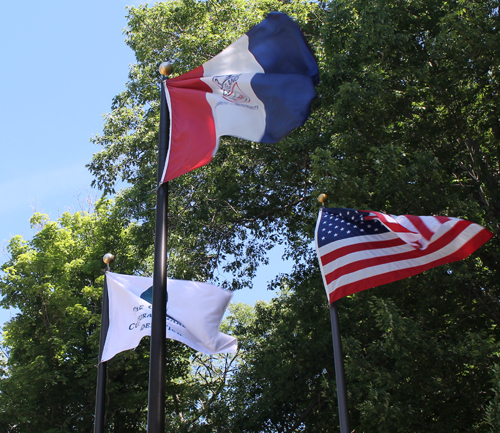 Cultural Gardens flags