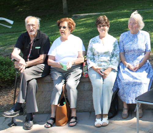 Ernie Mihaly, Carolyn Balogh,Fran Burik and Erika Puussaar