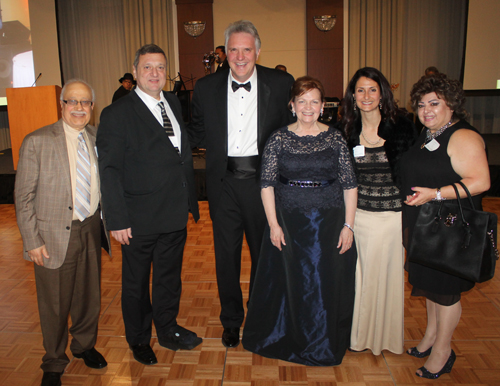 Faris Alameh, Pierre Bejjani, Chris Ronayne, Sheila Crawford, Natalie Ronayne and Mrs Sonia Alameh