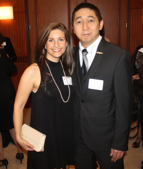 Jennifer Feierabend and Johnny Wu