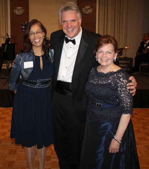 Yvonne Conwell, Chris Ronanyne and Sheila Crawford