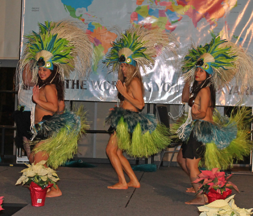 Dancers from the Hula Fusion Polynesian Ensemble