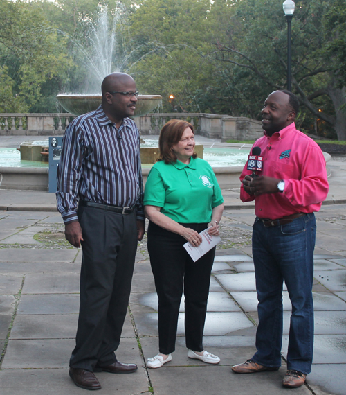 Kevin Conwell, Sheila Crawford and Kenny Crumpton