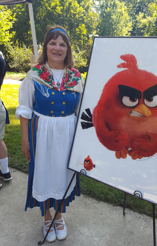 Angry Bird - Finnish Cultural Garden on One World Day