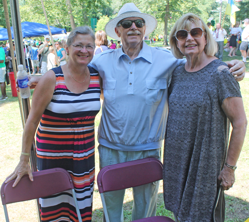 German Consul Diana Thimmig, August Pust and Lithuanian Consul Ingrida Bublys