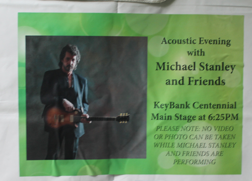 One World Day headliner - Michael Stanley