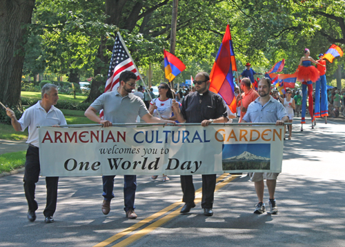 Armenia in Parade of Flags