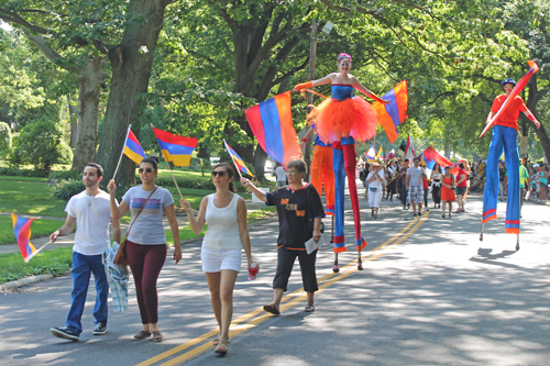Armenia in Parade of Flags