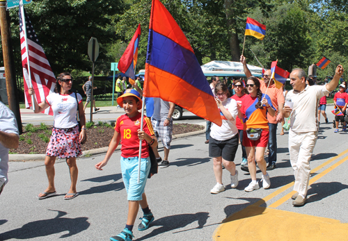 Armenia in Parade of Flags