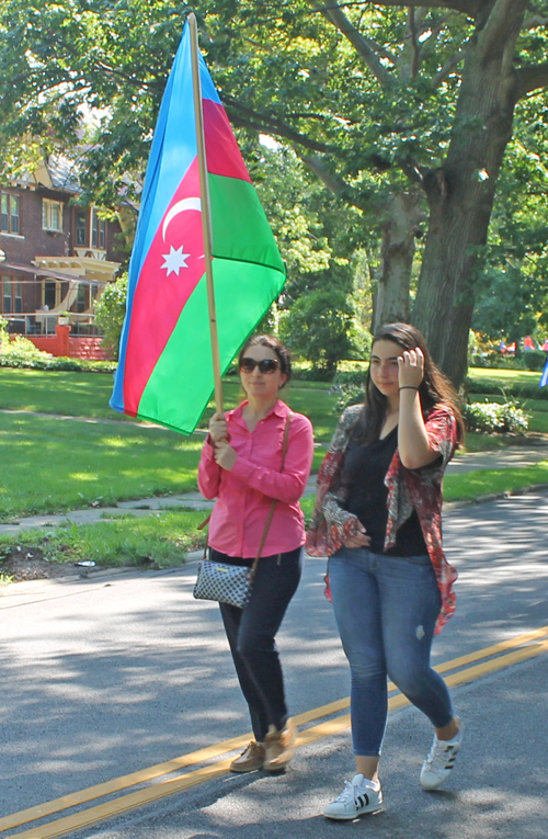 Azerbaijan in Parade of Flags