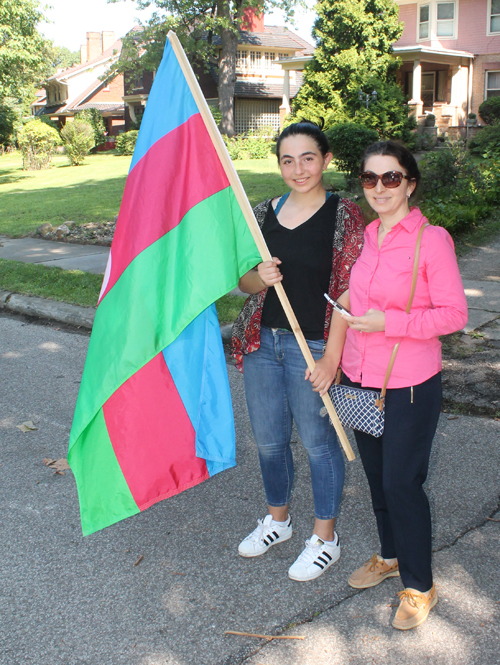 Azerbaijan in Parade of Flags