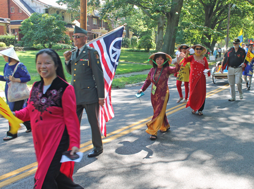 Vietnam in Parade of Flags