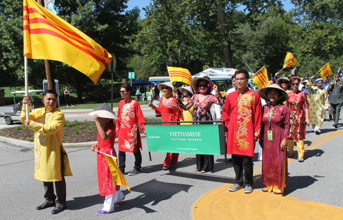 Vietnam in Parade of Flags