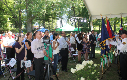 National anthem at One World Day