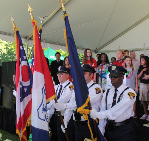 Closing of naturalization ceremony at One World Day