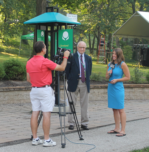 CCGF VP Rich Crepage on the air with TV3's Alyssa Raymond